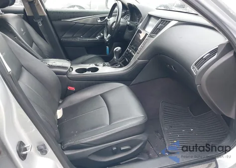 2014 Infiniti Q50 Premium/Sport z USA, uszkodzony, nr VIN JN1BV7AP7EM686006